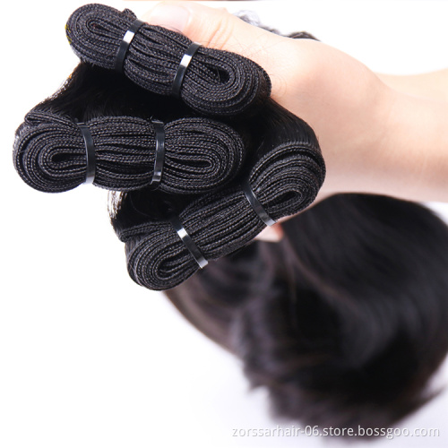 Vietnamese raw virgin bundle hair vendor double drawn bone straight human hair extensions raw cuticle aligned virgin hair